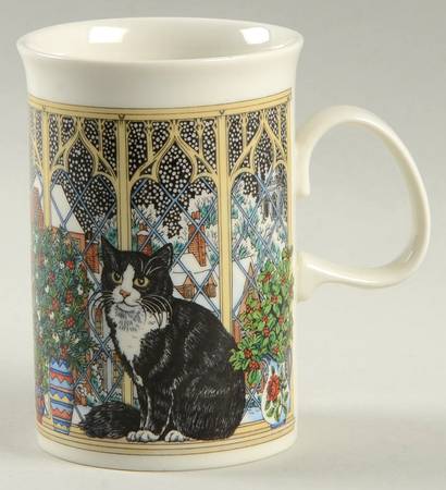 Christmas Cats Stoneware Mug