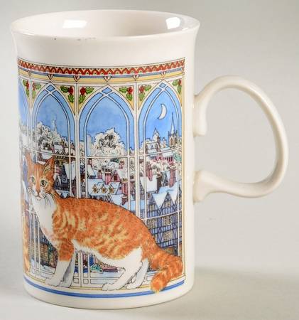 Christmas Cats Stoneware Mug