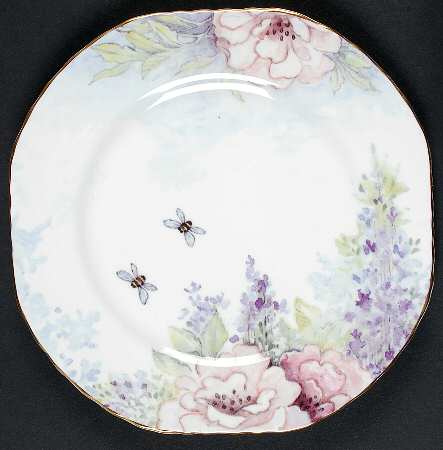 Country Garden Salad Plate
