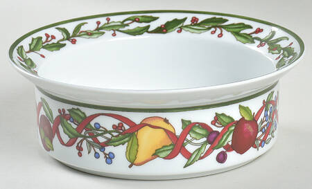 Holiday Harvest Rim Soup Bowl