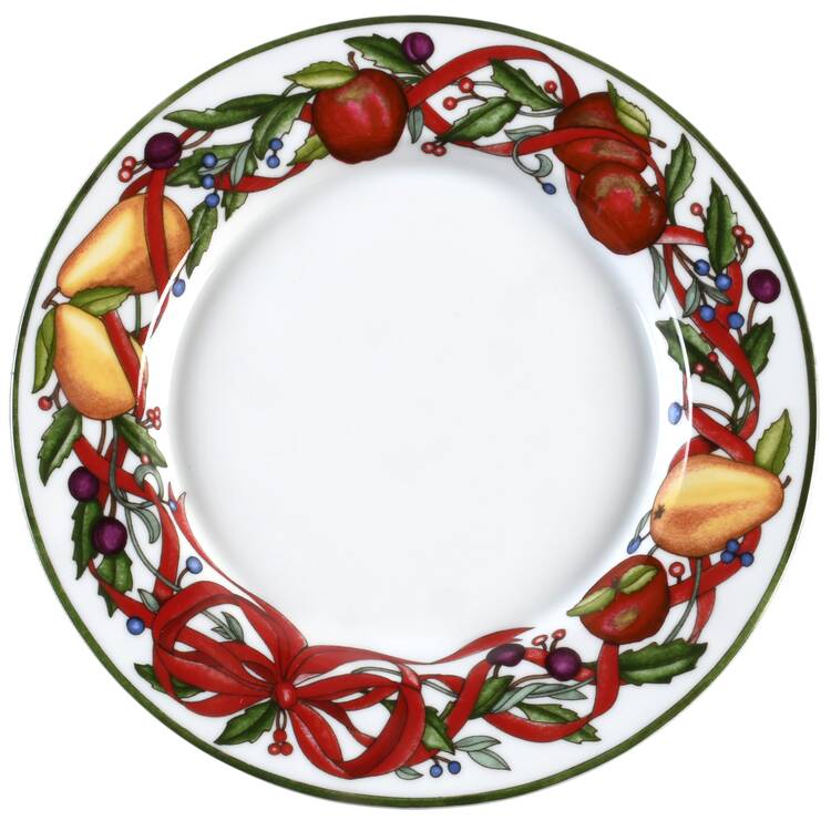 Holiday Harvest Salad Plate by Dansk