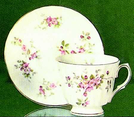 Petite Pastels Footed Cup & Saucer Set