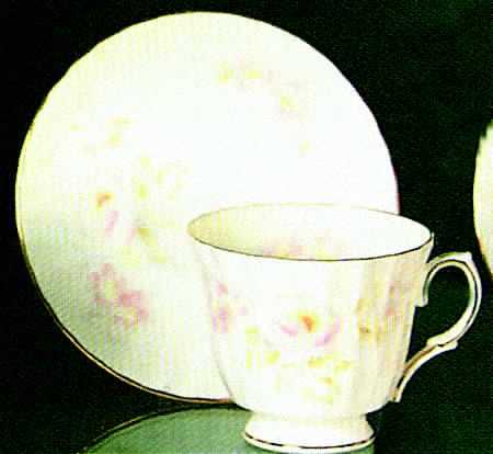 Coronet Footed Cup & Saucer Set