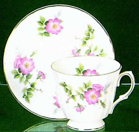 Wayside Footed Cup & Saucer Set