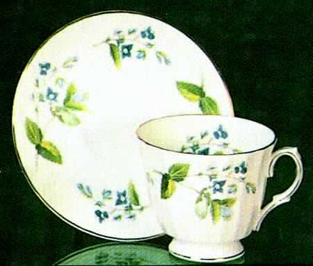 Wayside Footed Cup & Saucer Set
