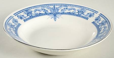 Empire Blue Coupe Soup Bowl