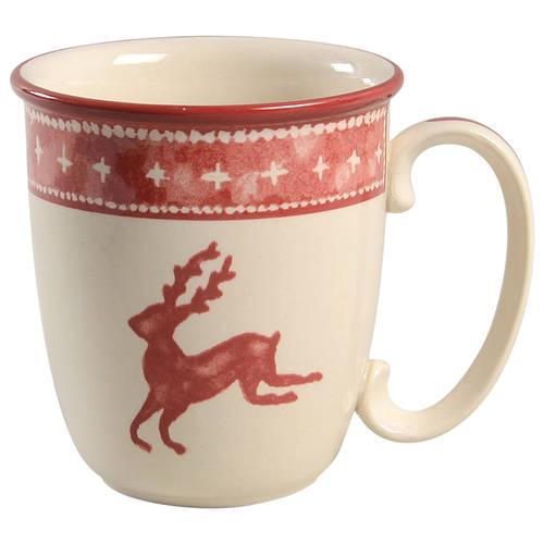 Nordic Knits Red Mug by Dansk