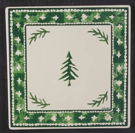 Nordic Knits Green Trivet