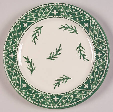 Nordic Knits Green Salad Plate