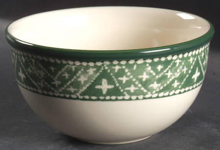 Nordic Knits Green Soup/Cereal Bowl