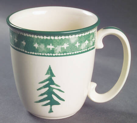 Nordic Knits Green Mug