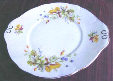 Autumn Handled Cake Plate