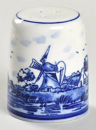 Delft Blue Salt Shaker