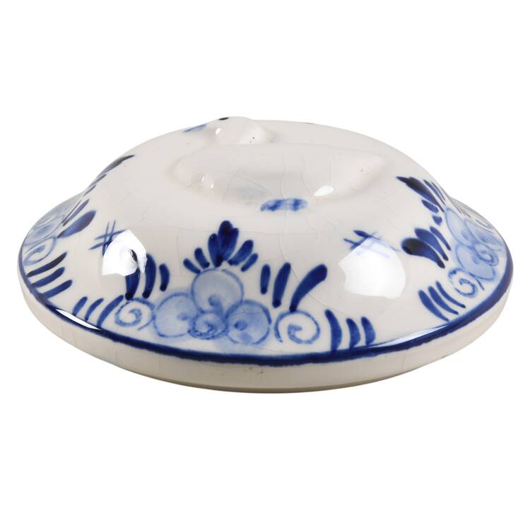 Delft Blue Lid for Small Canister