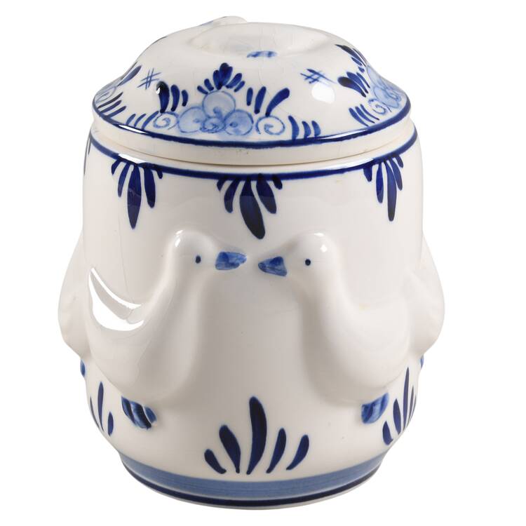 Delft Blue Small Canister & Lid
