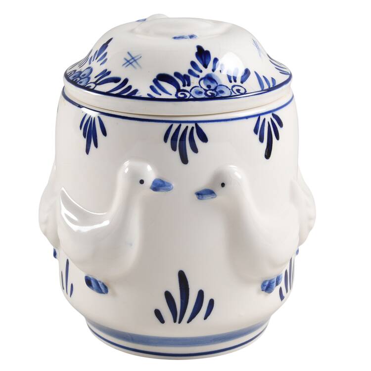Delft Blue Large Canister & Lid
