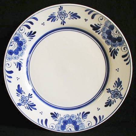 Delft Blue Salad Plate