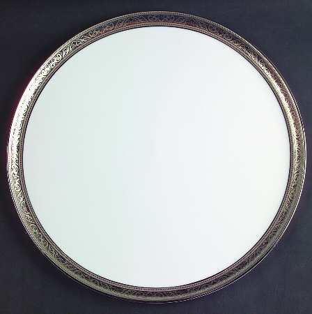 Trianon Platinum Cake Plate