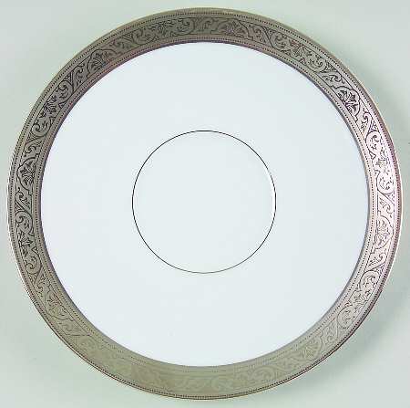 Trianon Platinum Saucer for Flat Cream Soup Bowl