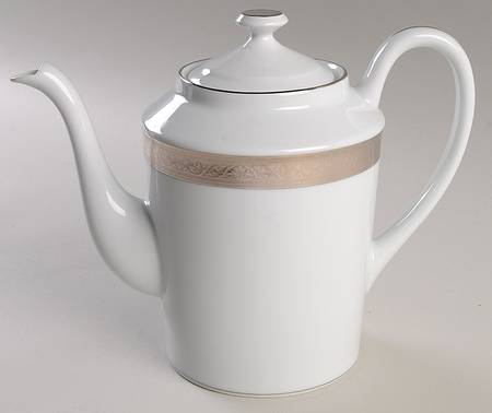 Trianon Platinum Coffee Pot & Lid
