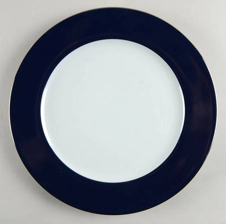 Indienne Bleu Marine (Navy Blue) Service Plate (Charger)