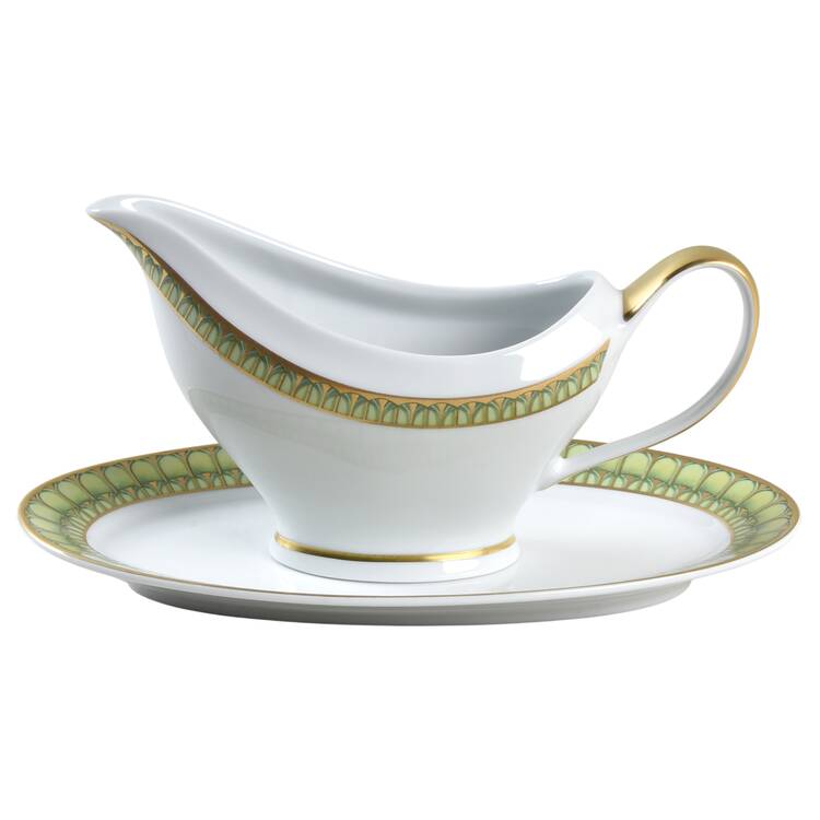 Arcades Gravy Boat & Underplate/Relish