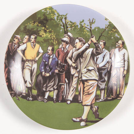 Golfers by Philippe Deshoulieres