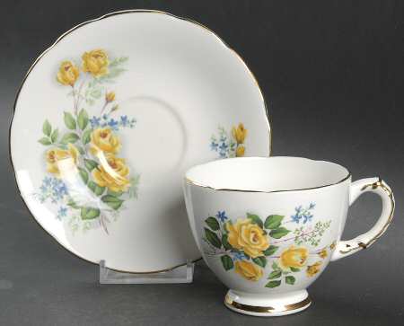 DLP4 Footed Cup & Saucer Set