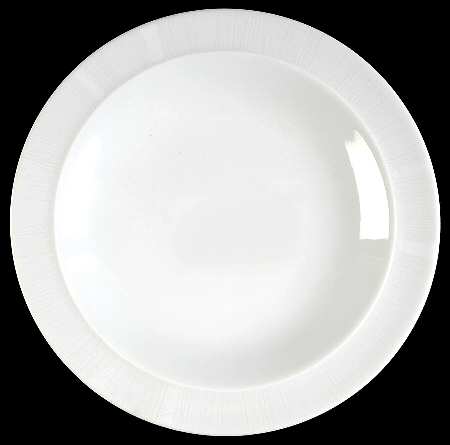 White Silk Bread & Butter Plate