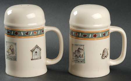100 Acre Woods Stove Top Salt & Pepper Set