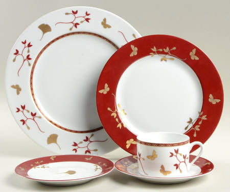 Ginkgo 5 Piece Place Setting