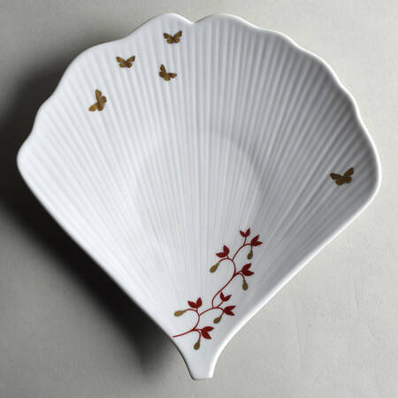 Ginkgo Leaf Shape Salad Plate