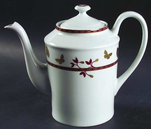 Ginkgo Coffee Pot & Lid