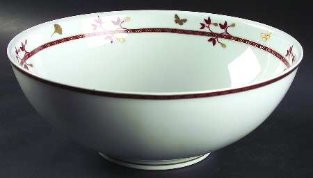 Ginkgo 11" Large Salad Serving Bowl