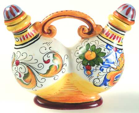 DER37 Attached Oil and Vinegar Set with Stoppers