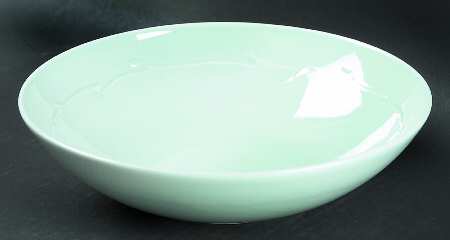 Wild Willow Celadon Coupe Soup Bowl