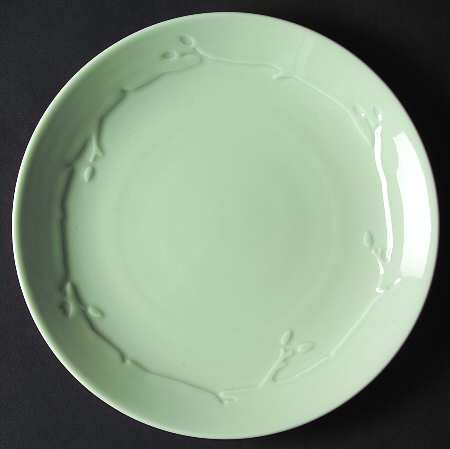Wild Willow Celadon Salad Plate