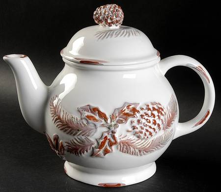 White Pine Teapot & Lid