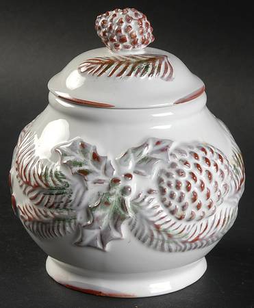 White Pine Sugar Bowl & Lid