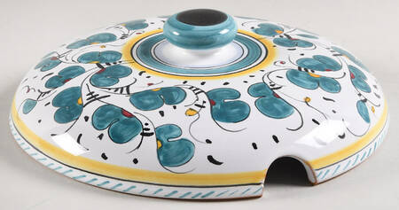 Green Rooster (Orvieto) Lid for Tureen