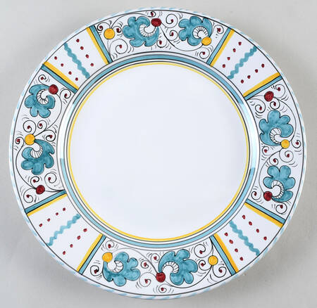 Green Rooster (Orvieto) Dinner Plate