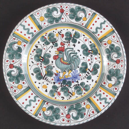 Green Rooster (Orvieto) Salad Plate