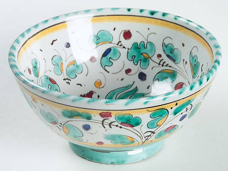 Green Rooster (Orvieto) Rice Bowl