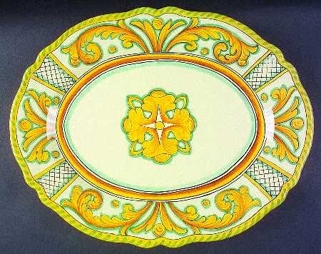 Tiberio 17" Oval Serving Platter