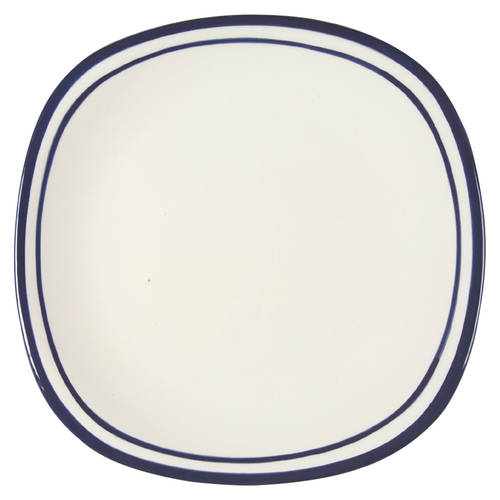 Circa Blue Square Salad Plate