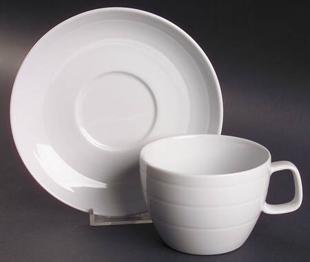 Precision Flat Cup & Saucer Set
