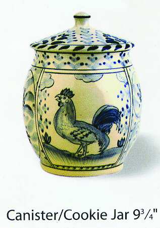 Rooster Cookie Jar & Lid