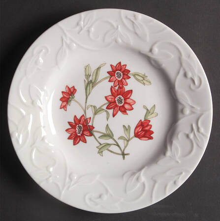 Floating Leaves Salad Plate