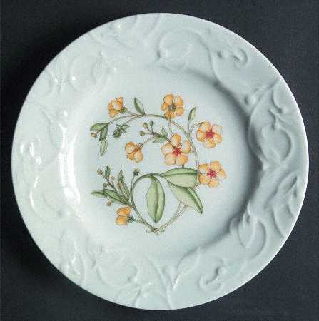 Floating Leaves Salad Plate