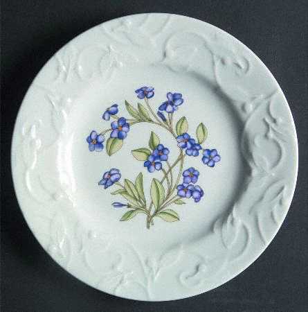 Floating Leaves Salad Plate
